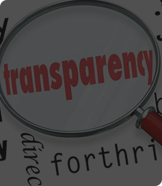 100% Transparency